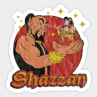 Vintage Shazzan Sticker